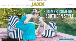 Desktop Screenshot of jaxxbeanbags.com